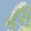 En mer, entre les iles Lofoten et Tromso, le 17 juin 2008 � 1h00 (23h00 TU)